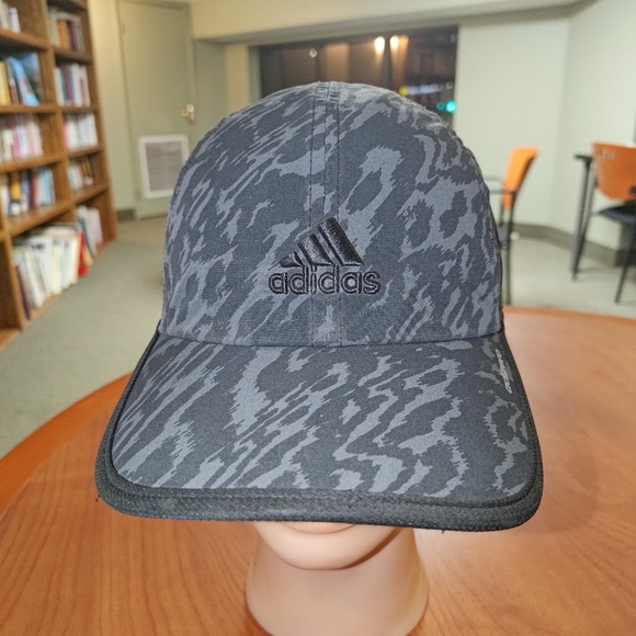 Adidas Adizero Climacool Blk Gray Adjustable Golf Gym Running Unisex Cap Hat main image 9